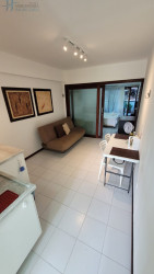 Apartamento com 1 Quarto para Alugar ou Temporada, 52 m² em Ponta Negra - Natal