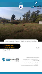 Terreno em Condomínio à Venda, 384 m² em Loteamento Terras Da Fazenda - Itatiba