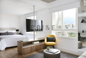 Apartamento com 1 Quarto para Alugar, 63 m² em Cidade Monções - São Paulo