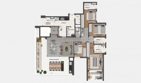 Apartamento com 4 Quartos à Venda, 283 m² em Vila Mariana - São Paulo