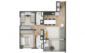 Apartamento com 1 Quarto à Venda, 38 m² em São Judas - São Paulo