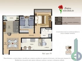 Apartamento com 2 Quartos à Venda, 70 m² em Vila Nossa Senhora Das Vitórias - Mauá