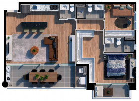 Apartamento com 2 Quartos à Venda, 69 m² em Pinheiros - São Paulo