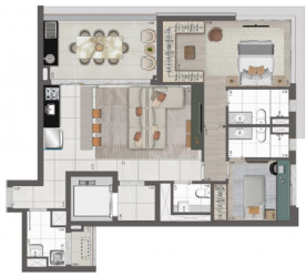 Apartamento com 3 Quartos à Venda, 149 m² em Moema - São Paulo