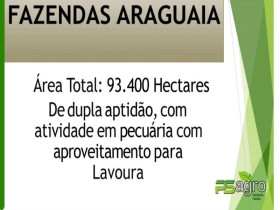 Imóvel à Venda, 934.000.000 m² em Zona Rural - São Felix Do Araguaia