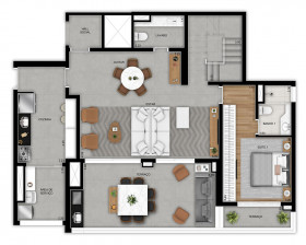 Apartamento com 3 Quartos à Venda, 206 m² em Vila Prudente - São Paulo