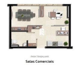 Imóvel Comercial à Venda, 34 m² em Centro - Santa Maria