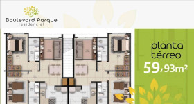 Apartamento com 2 Quartos à Venda, 61 m² em Recreio Ipitanga