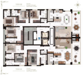 Apartamento com 4 Quartos à Venda, 152 m² em Itacolomi - Balneário Piçarras