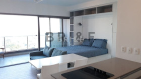 Apartamento com 1 Quarto para Alugar, 43 m² em Brooklin - São Paulo