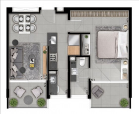 Apartamento com 2 Quartos à Venda, 85 m² em Perdizes - São Paulo