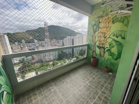 Apartamento com 3 Quartos para Alugar, 116 m² em Pitangueiras - Guarujá