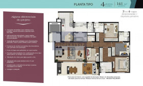 Apartamento com 4 Quartos à Venda, 141 m² em Vila Leopoldina - São Paulo