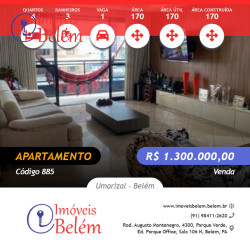 Apartamento com 4 Quartos à Venda, 170 m² em Umarizal - Belém