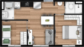 Apartamento com 2 Quartos à Venda, 38 m² em Limão - São Paulo