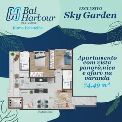 Apartamento com 2 Quartos à Venda, 74 m² em Barro Vermelho - Vitória
