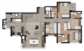 Apartamento com 3 Quartos à Venda, 82 m² em Vila Gilda - Santo André