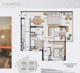 Apartamento com 3 Quartos à Venda, 77 m² em Barra Olímpica - Rio De Janeiro