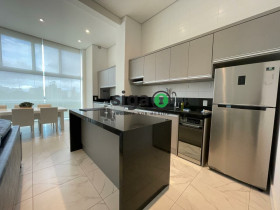 Apartamento com 1 Quarto para Alugar, 85 m² em Brooklin - São Paulo