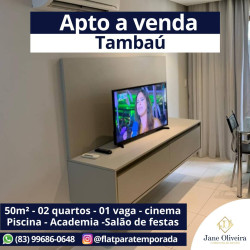 Apartamento à Venda, 50 m² em Tambaú - João Pessoa