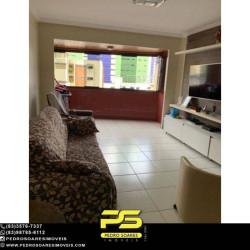 Apartamento com 3 Quartos à Venda, 124 m² em Cabo Branco - João Pessoa