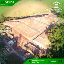 Terreno à Venda, 200 m² em Bela Vista - Bandeira Do Sul