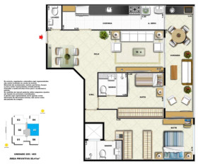 Imóvel com 2 Quartos à Venda, 81 m² em Tijuca - Rio De Janeiro