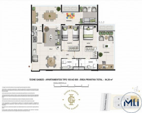 Imóvel com 3 Quartos à Venda, 120 m² em Tijuca - Rio De Janeiro