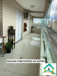 Apartamento com 3 Quartos à Venda, 144 m² em Aviação - Praia Grande