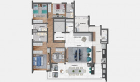 Apartamento com 4 Quartos à Venda, 181 m² em Vila Mariana - São Paulo