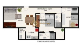 Apartamento com 2 Quartos à Venda, 57 m² em Centro - Diadema