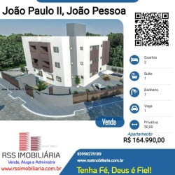 Apartamento com 2 Quartos à Venda, 50 m² em João Paulo Ii - João Pessoa