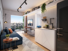 Apartamento com 1 Quarto à Venda, 80 m² em Campo Belo - São Paulo