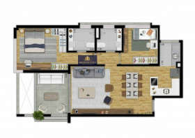 Apartamento com 2 Quartos à Venda, 79 m² em Pinheiros - São Paulo