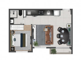 Apartamento com 2 Quartos à Venda, 35 m² em Cidade Patriarca - São Paulo