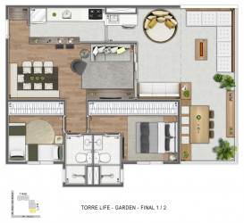 Apartamento com 2 Quartos à Venda, 88 m² em Planalto Paulista - São Paulo