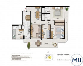 Imóvel com 3 Quartos à Venda, 113 m² em Botafogo - Rio De Janeiro