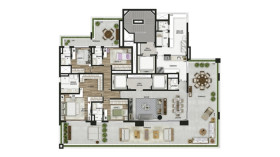 Apartamento com 4 Quartos à Venda, 312 m² em Jardim Paulista - São Paulo