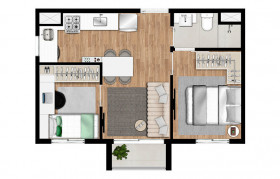 Apartamento com 3 Quartos à Venda, 50 m² em Mooca - São Paulo