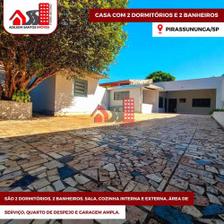 Casa com 2 Quartos à Venda, 147 m² em Jardim América - Pirassununga