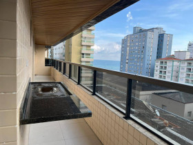 Apartamento com 2 Quartos à Venda, 81 m² em Canto Do Forte - Praia Grande