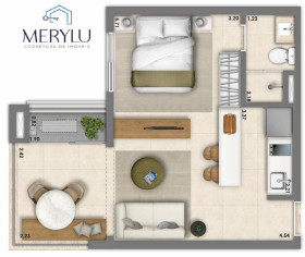 Apartamento com 1 Quarto à Venda, 37 m² em Vila Mariana - São Paulo