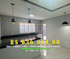 Casa com 3 Quartos à Venda, 134 m² em Jardim Bahia - Várzea Paulista