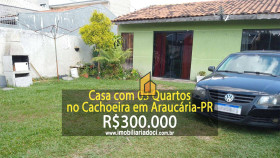 Casa com 3 Quartos à Venda, 150 m² em Cachoeira - Araucária