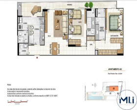 Imóvel com 3 Quartos à Venda, 119 m² em Botafogo - Rio De Janeiro