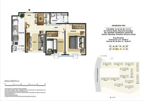 Imóvel com 3 Quartos à Venda, 52 m² em Vargem Pequena - Rio De Janeiro