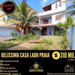 Casa com 5 Quartos à Venda, 330 m² em Unamar (tamoios) - Cabo Frio