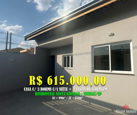 Casa com 3 Quartos à Venda, 99 m² em Residencial Santa Giovana - Jundiaí