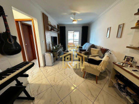 Apartamento com 2 Quartos à Venda, 92 m² em Canto Do Forte - Praia Grande