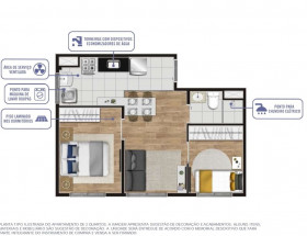 Apartamento com 2 Quartos à Venda, 36 m² em Vila Inglesa - São Paulo